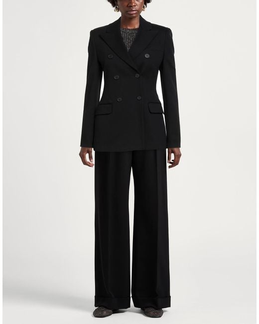 Sportmax Black Blazers