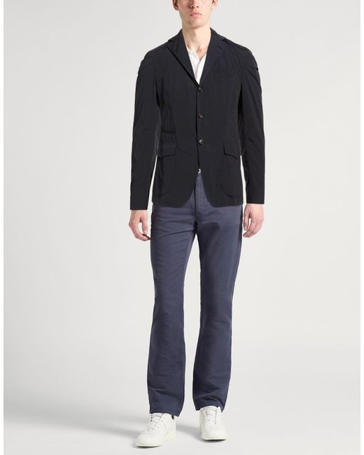 Tombolini Blue Midnight Blazer Polyamide, Elastane for men