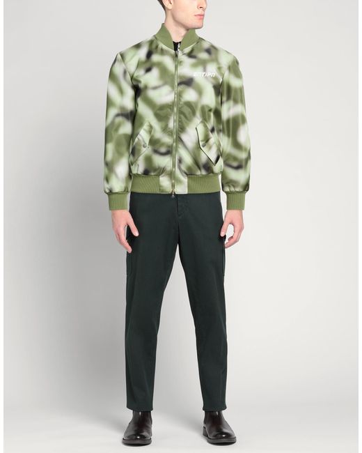 ENTERPRISE JAPAN Green Jackets for men