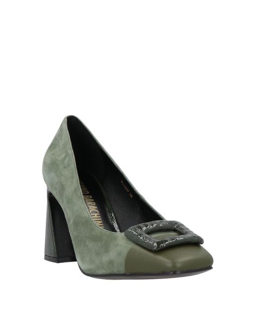 Luciano Barachini Green Pumps