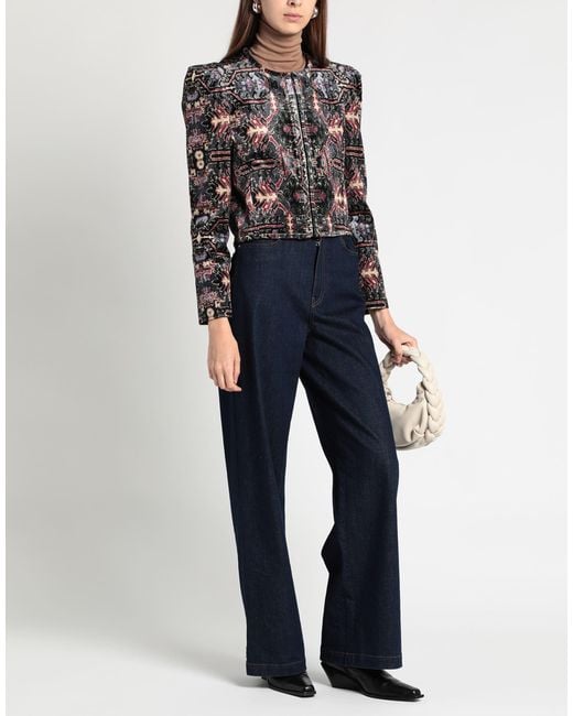 Isabel Marant Black Jacket Viscose, Paper