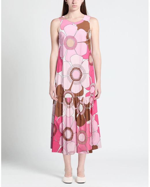 Camicettasnob Pink Maxi Dress