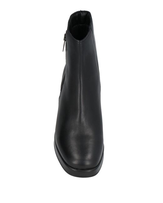 Igi&co Black Ankle Boots Leather