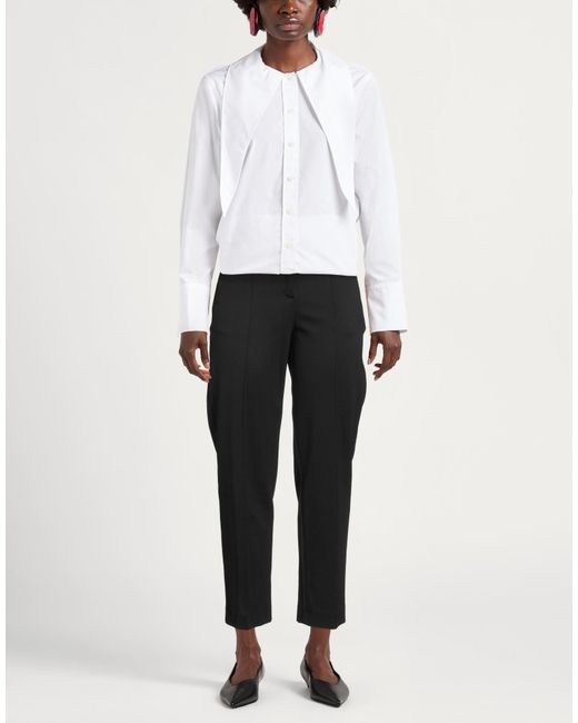 Maliparmi Black Pants Polyamide, Elastane