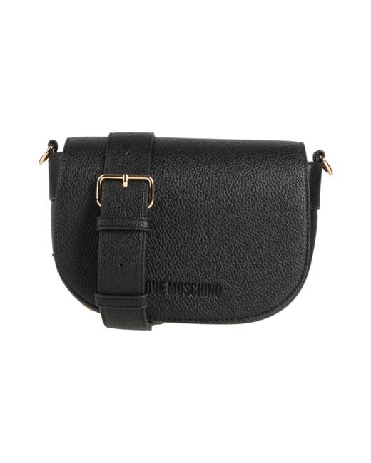Love Moschino Black Cross-Body Bag