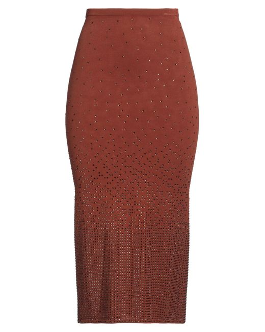 Gonna Midi di Sandro in Red