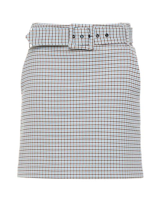 Veronica Beard Gray Mini Skirt