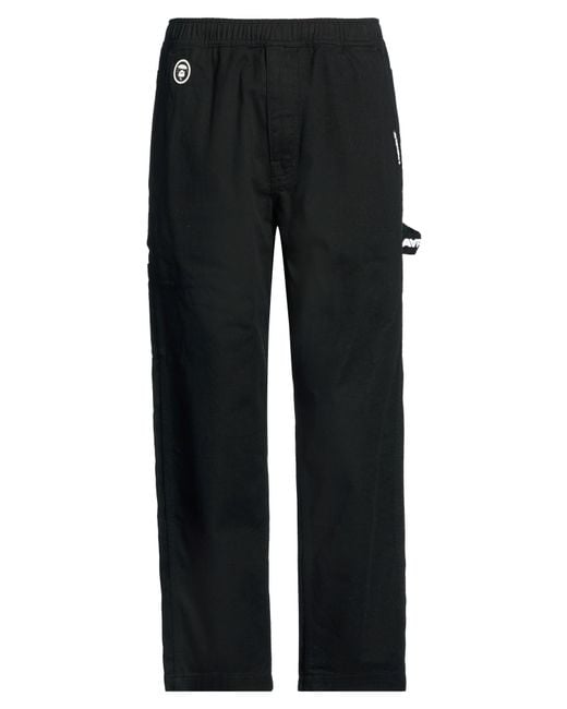 Aape By A Bathing Ape Black Trouser for men