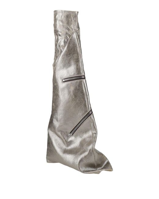 Rick Owens White Boot