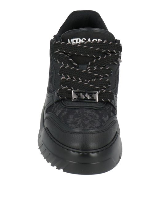 Versace Black Trainers for men