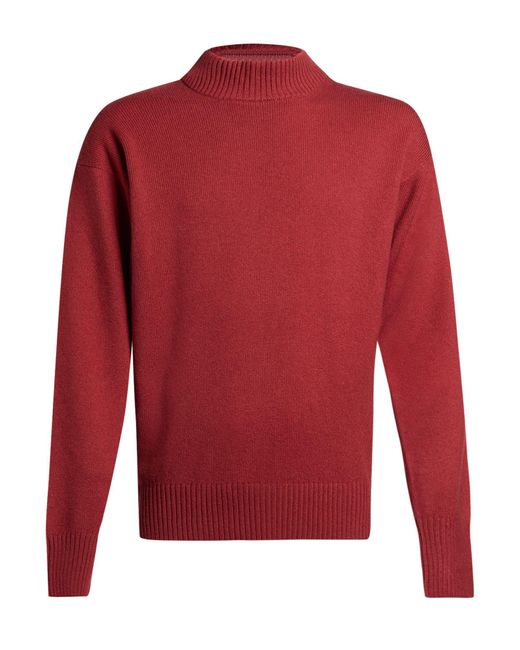 Pullover di Gran Sasso in Red da Uomo