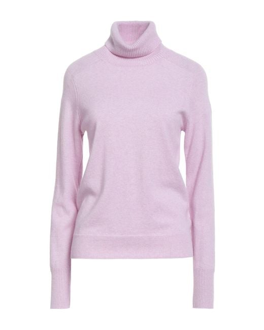 Max & Moi Purple Turtleneck