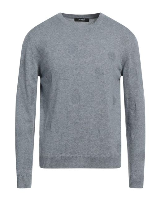 Alpha Studio Pullover in Gray für Herren