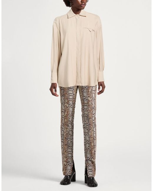 Kaos Natural Shirt Polyester, Viscose, Elastane