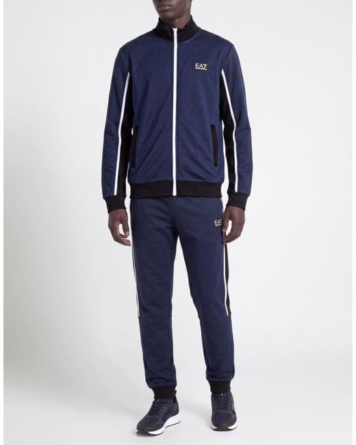 Chándal EA7 de hombre de color Blue