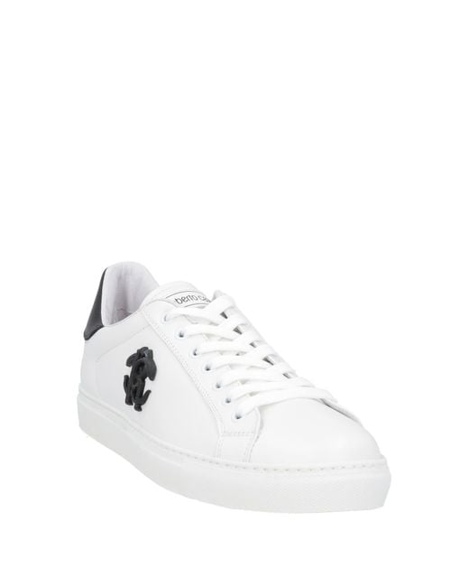 Roberto Cavalli White Trainers for men