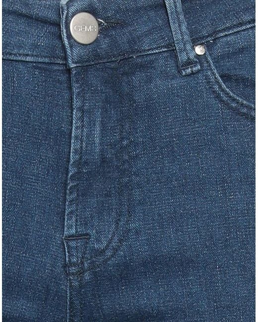 GEMS Blue Jeans Cotton, Organic Cotton, Elastomultiester, Elastane