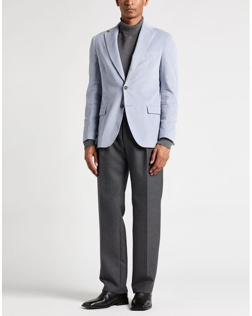Eleventy Blue Blazers for men