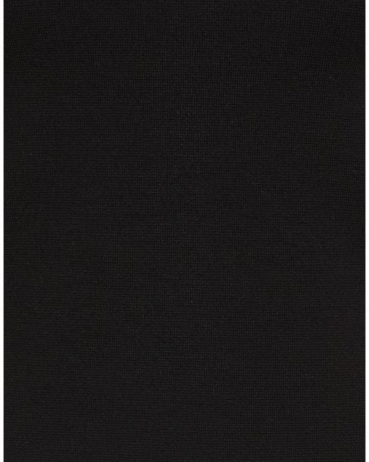 Max Mara Black Top Virgin Wool, Polyamide, Elastane