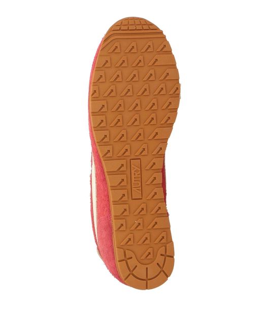 Autry Red Sneakers Leather for men