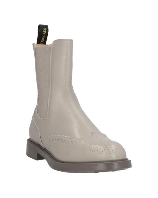 Doucal's Gray Ankle Boots