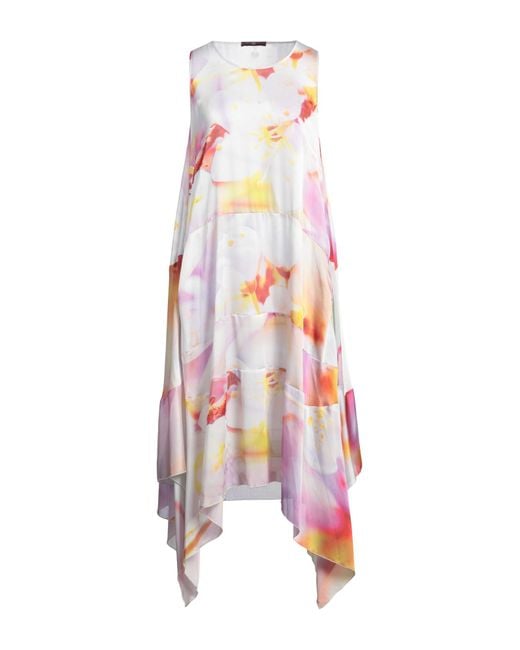 High White Midi Dress