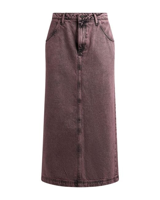 American Vintage Purple Denim Skirt