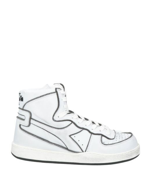 Diadora White Sneakers Leather