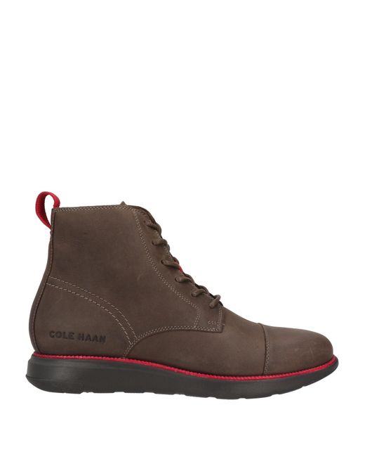 Cole Haan Brown Ankle Boots for men