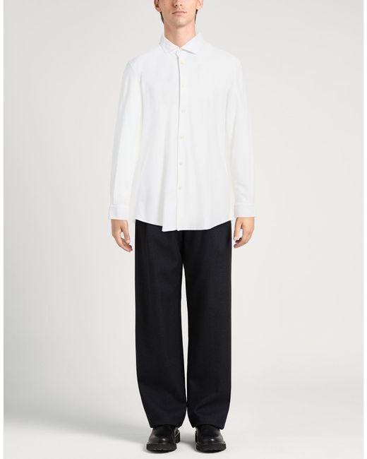 Harmont & Blaine White Blaine. Shirt Cotton for men