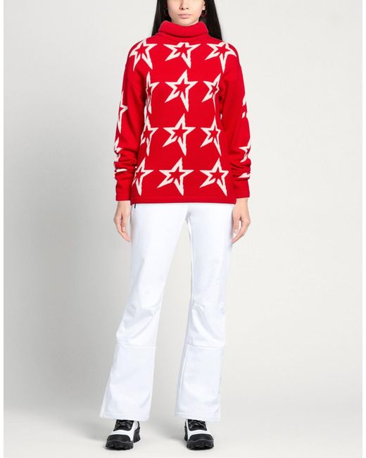 Perfect Moment Red Turtlenecks