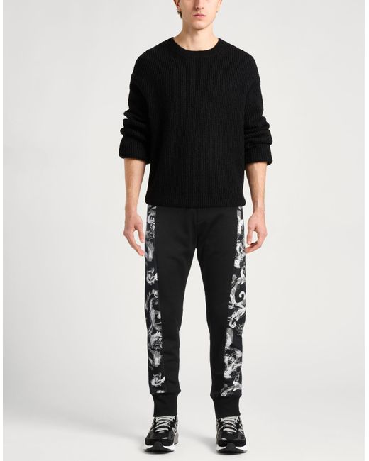 Versace Jeans Couture Black Trouser for men