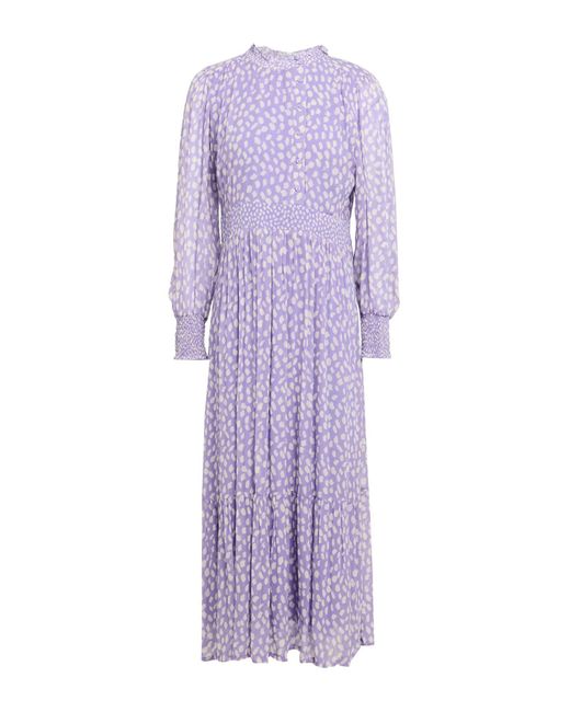 Ba&sh Purple Midi Dress