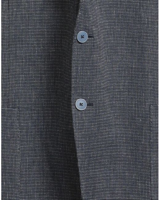 DIGEL Gray Blazer Cotton, Linen, Polyester, Elastane for men