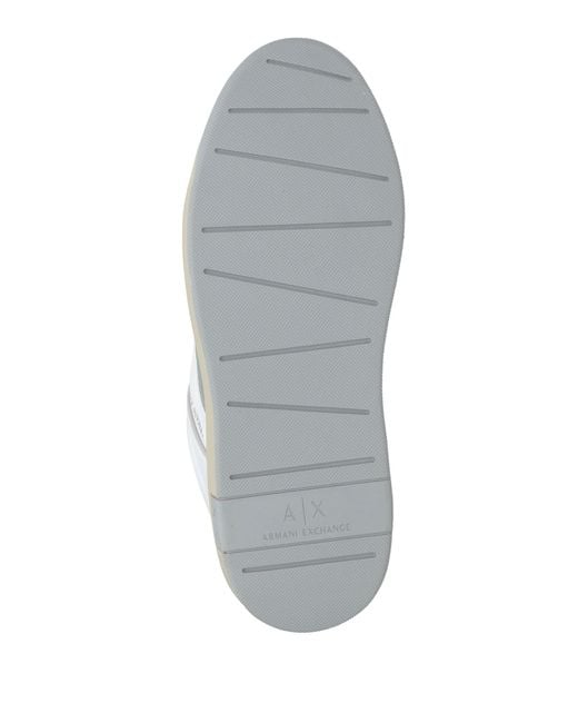 ARMANI EXCHANGE White Trainers for men