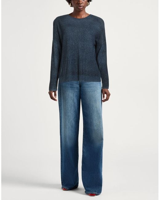 Avant Toi Blue Sweater Merino Wool, Cashmere, Lurex