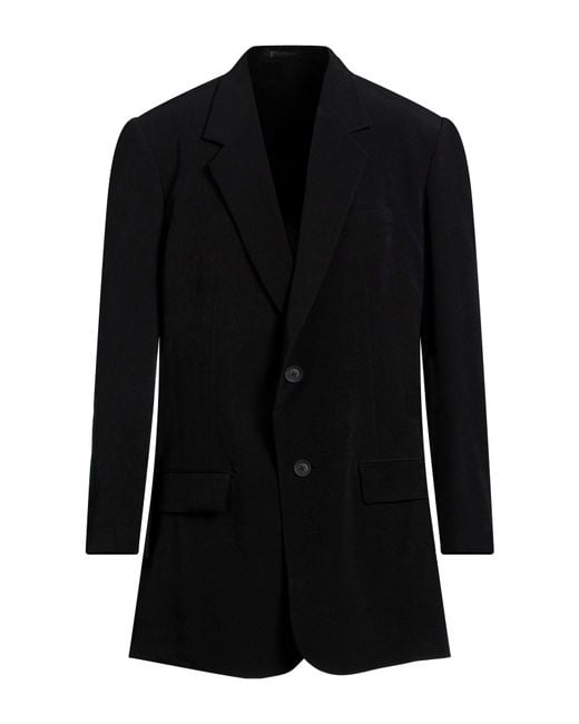 Yohji Yamamoto Black Blazer for men