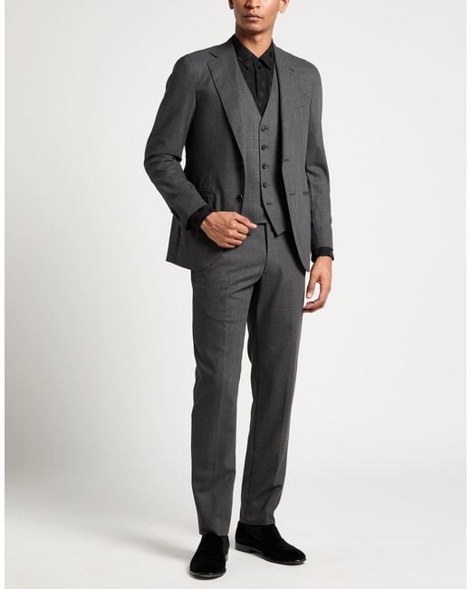 Caruso Gray Suit for men