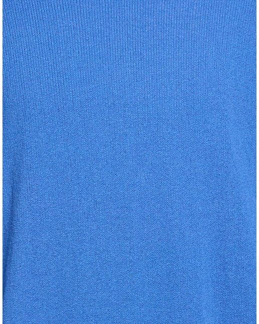 Amaranto Blue Sweater Cotton, Polyamide for men