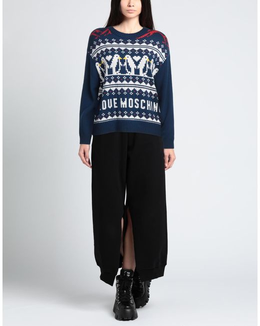 Love Moschino Blue Jumper