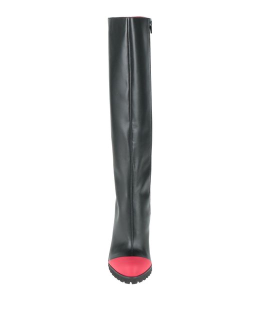 Roberta Di Camerino Black Boot Leather