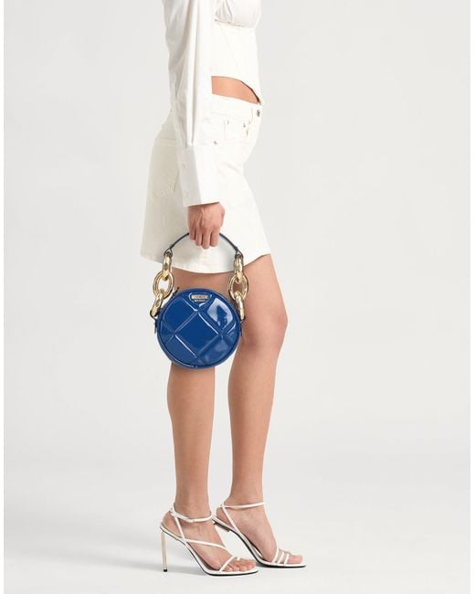 Moschino Blue Handbags