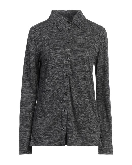 Isabel Marant Gray Shirt Polyamide, Linen, Virgin Wool