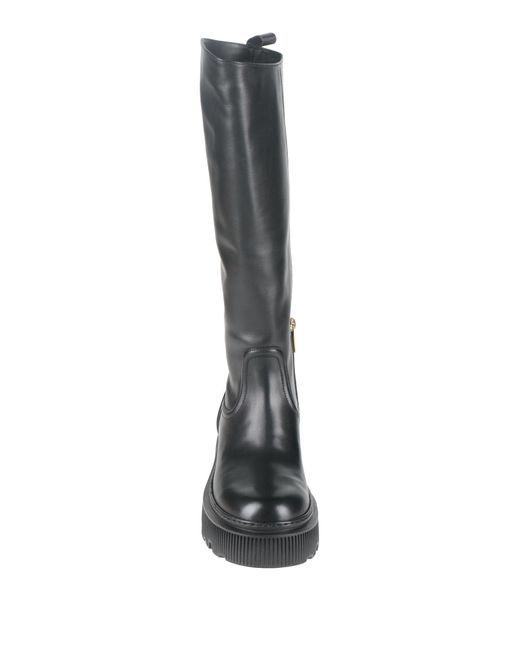 Santoni Black Boot