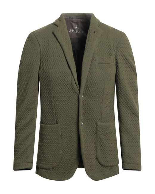 AT.P.CO Green Suit Jacket for men