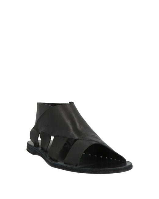 Officine Creative Black Sandals