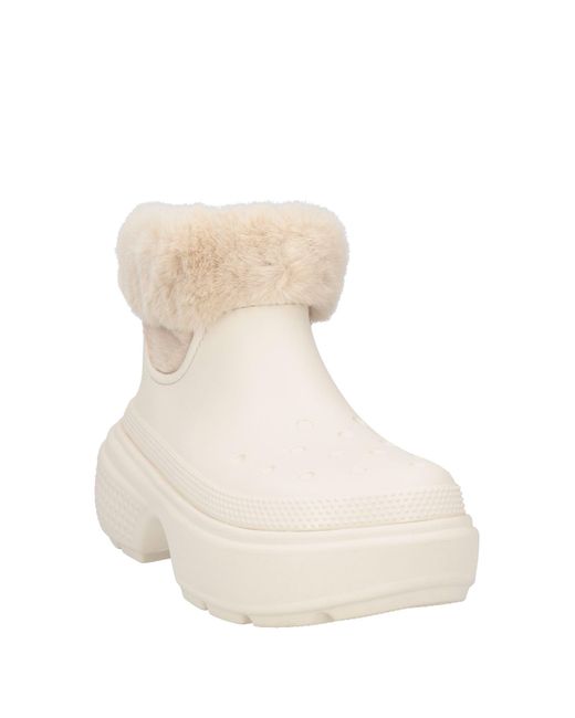 CROCSTM Natural Ankle Boots
