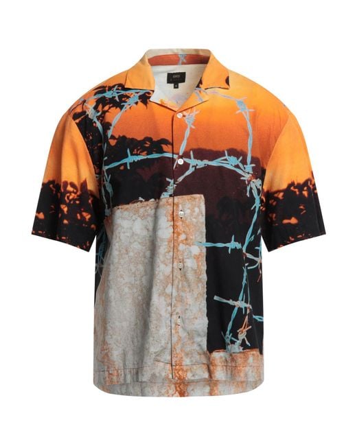 Edwin Orange Shirt for men
