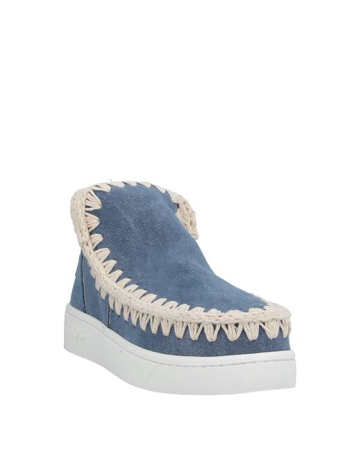 Mou Blue Ankle Boots