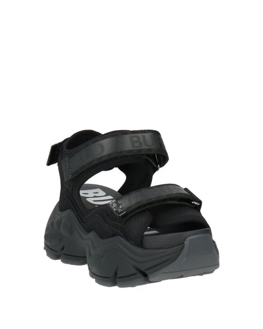 Buffalo Black Sandals